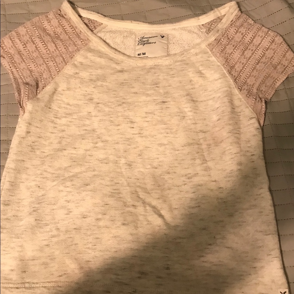 American eagle outfitters greyish/whitish sweater